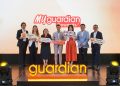 Jajaran Manajemen Guardian Indonesia dalam peluncuran MyGuardian Rewards. Pada sesi ini, dijelaskan secara detail program MyGuardian Rewards yang mencakup keanggotaan, pendaftaran, dan pengalaman pelanggan Guardian yang makin terintegrasi melalui omnichannel. Selain itu, dipaparkan pula fitur utama MyGuardian Rewards, seperti key benefits, poin, dan mekanisme redemption.