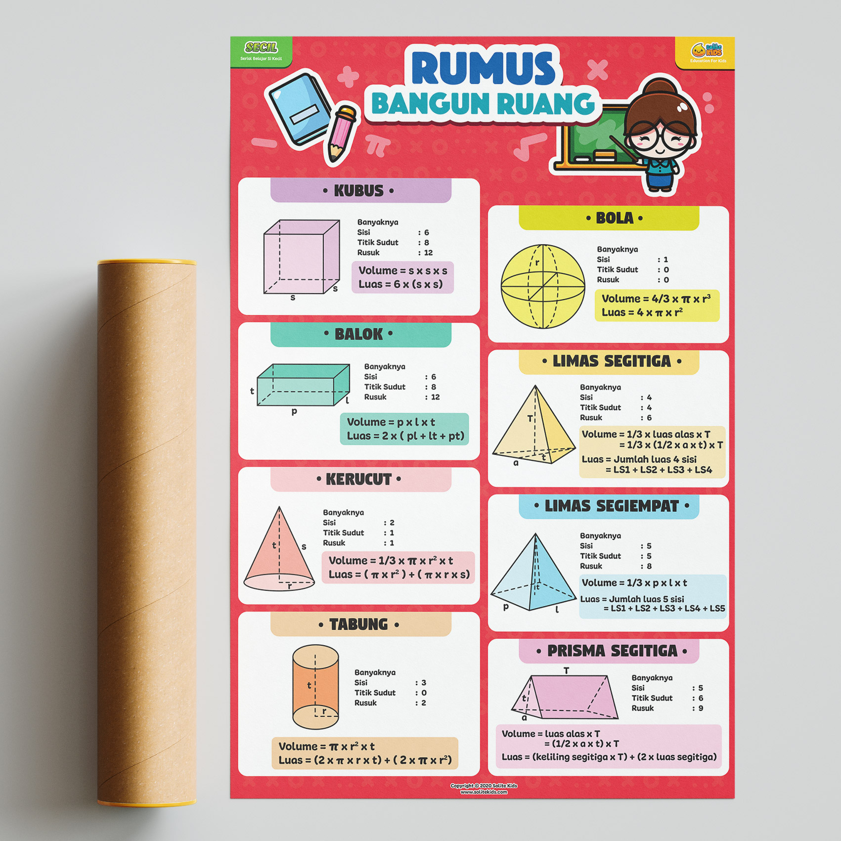 Poster Bangun Ruang – Studyhelp