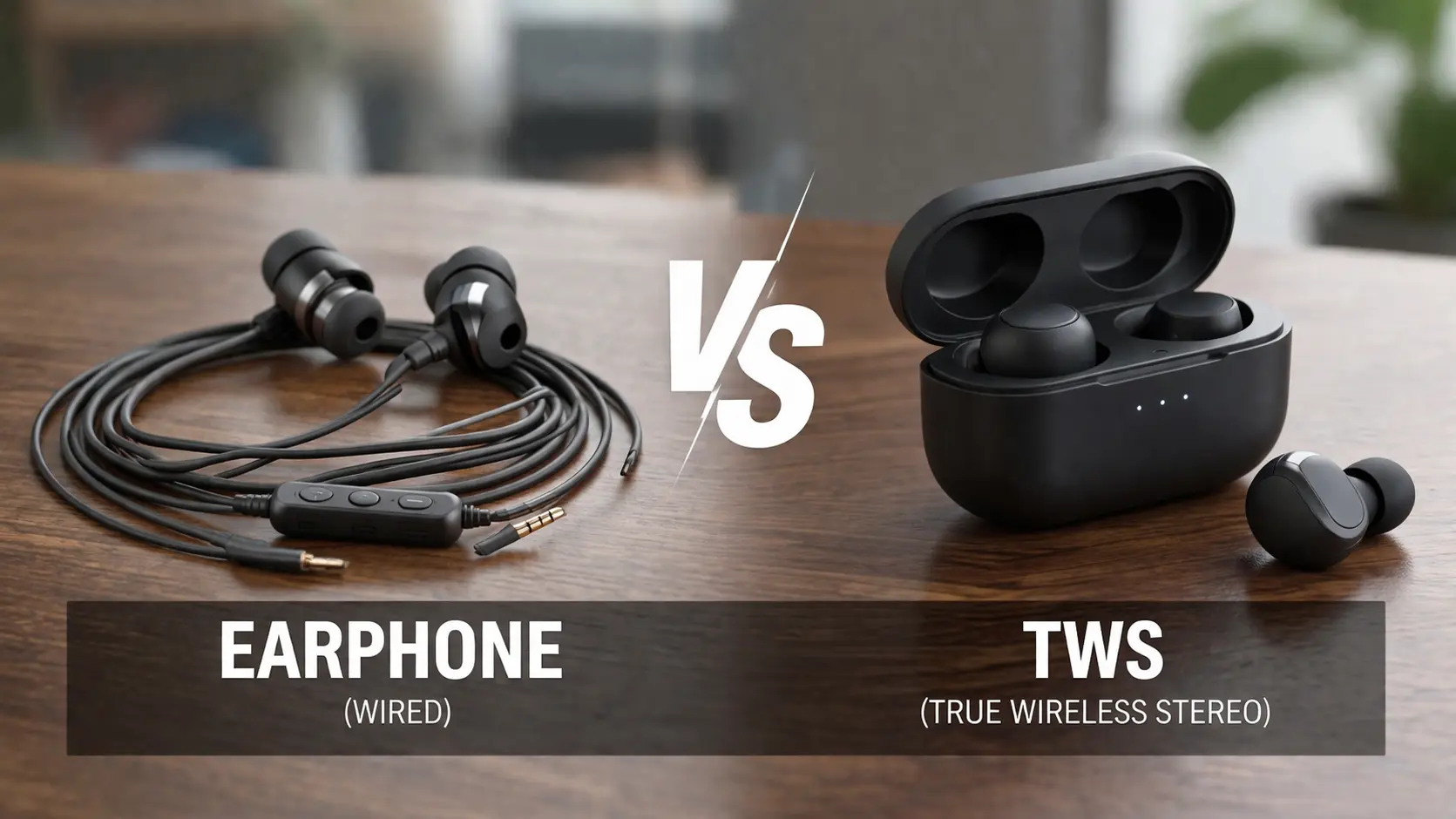 Pilih Earphone TWS atau Kabel? Simak Perbandingan Lengkapnya