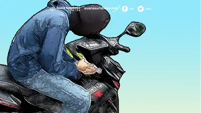 Tiga Pelaku Curanmor Ditangkap Polisi Usai Beraksi di 10 TKP Surabaya