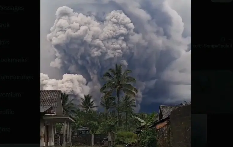 Aktivitas Tambang di Kawasan Rawan Erupsi Gunung Semeru Ditutup Sementara