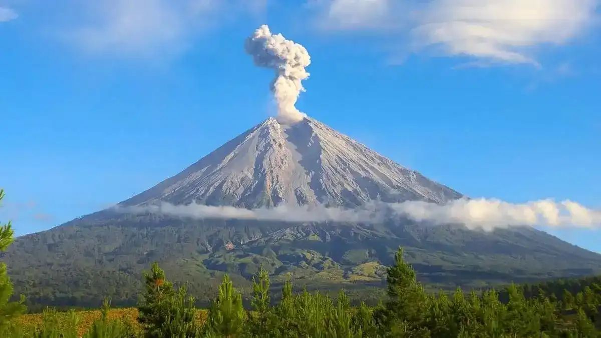Kronologi Erupsi Semeru 4 September 2026 di Malang dan Lumajang