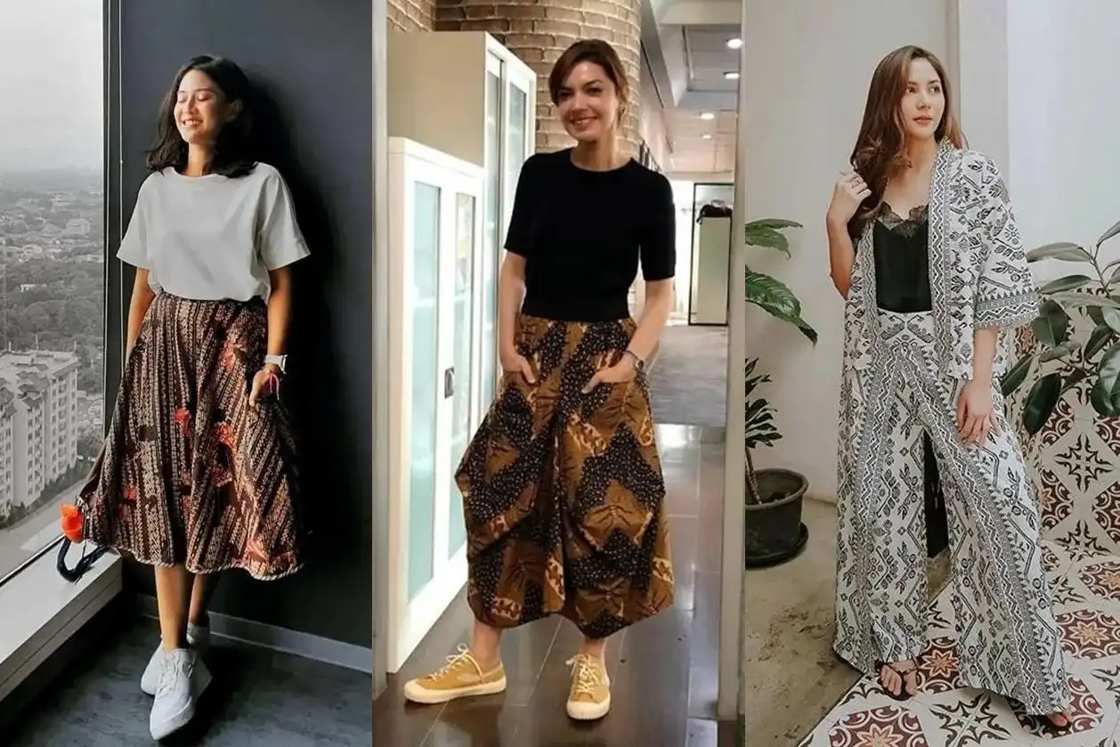 Bosan Gaya Kaku? Intip Cara Pakai Batik Untuk Nongkrong Cantik