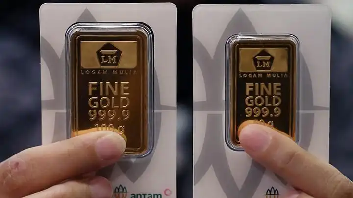 Harga Emas Antam Mencapai Tertingginya Hari Ini