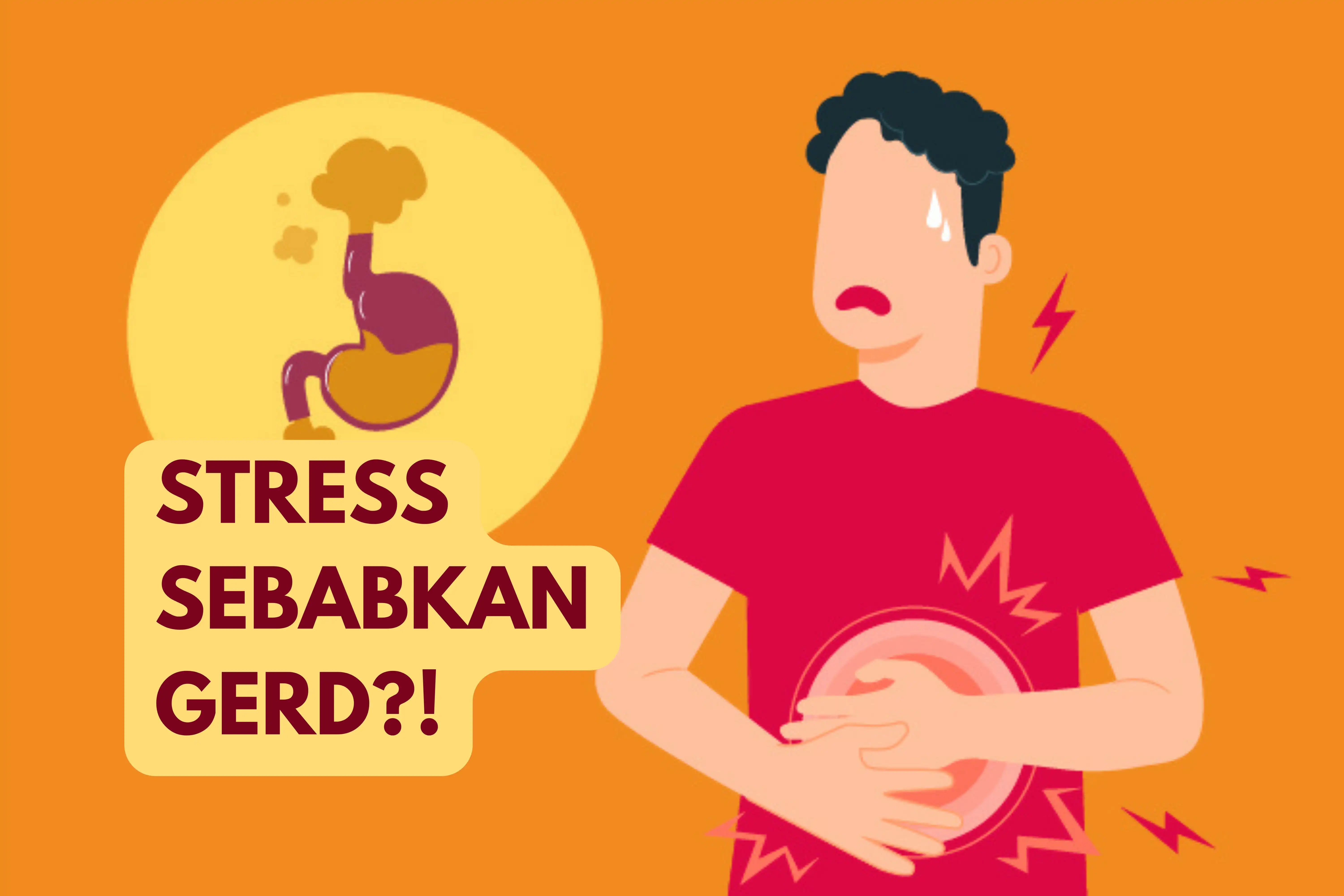 Hubungan Erat Antara Asam Lambung Naik dan Tekanan Berlebih