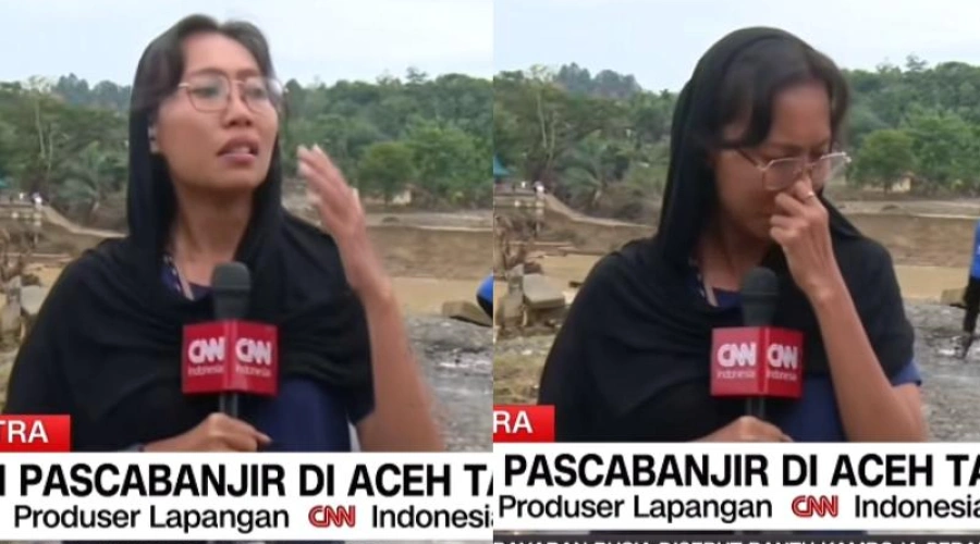 Air Mata Jurnalis CNN dan Potret Jujur Duka Aceh