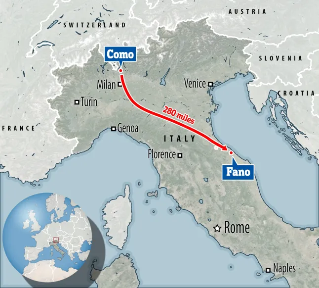 Berjalan Kaki 450 Kilometer Demi Meredakan Amarah: Kisah Unik Suami di Italia