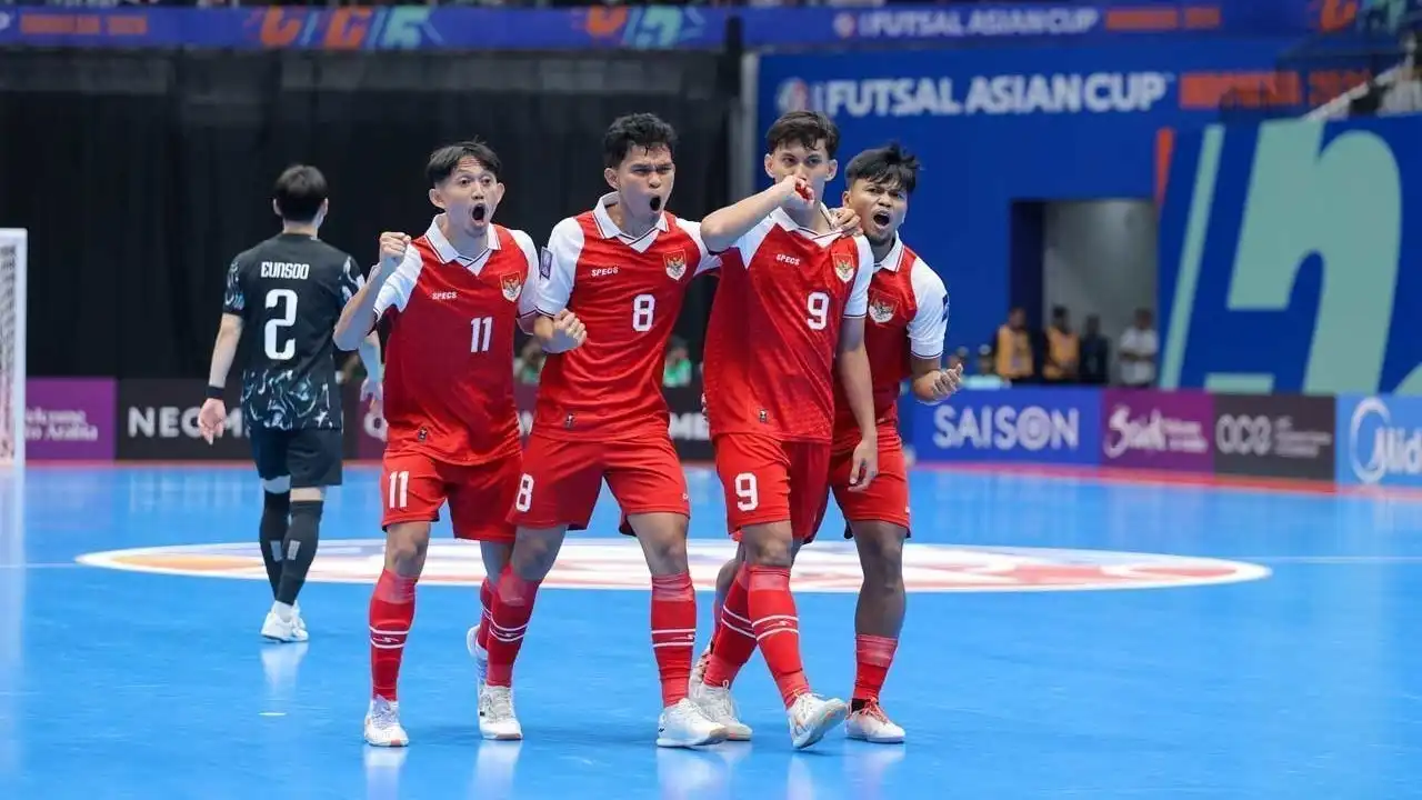 Menang Telak 5-0! Timnas Futsal Indonesia Bungkam Korea Selatan di Laga Pembuka