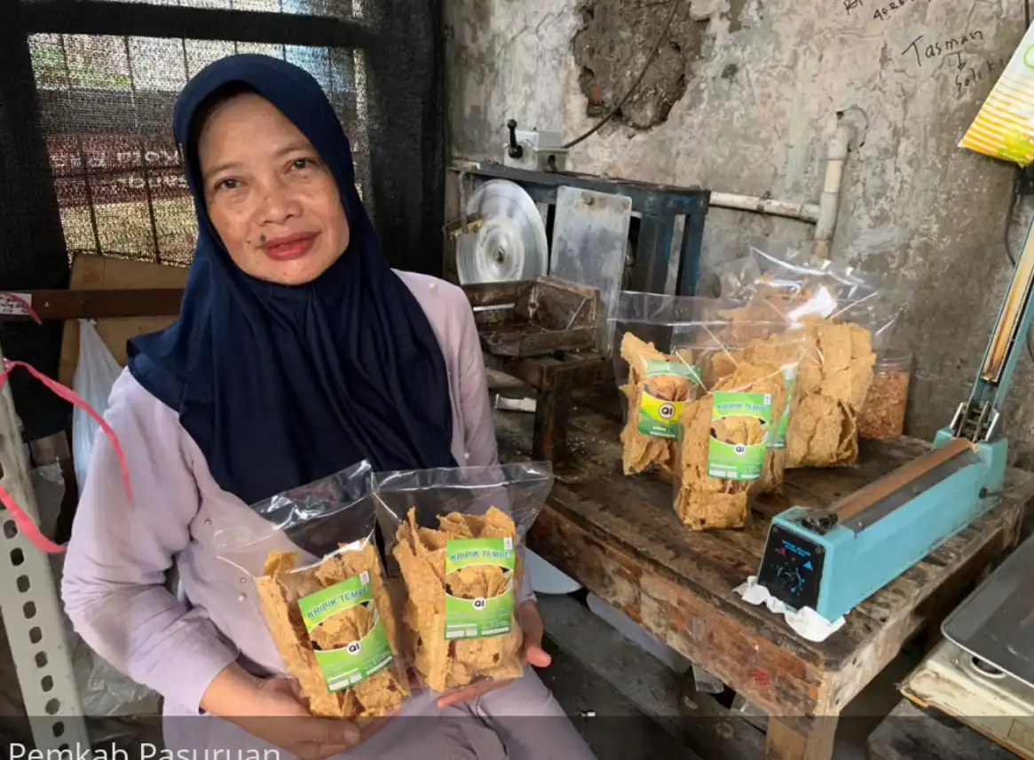 Kripik Tempe Qi, Primadona Camilan Renyah dari Pandaan