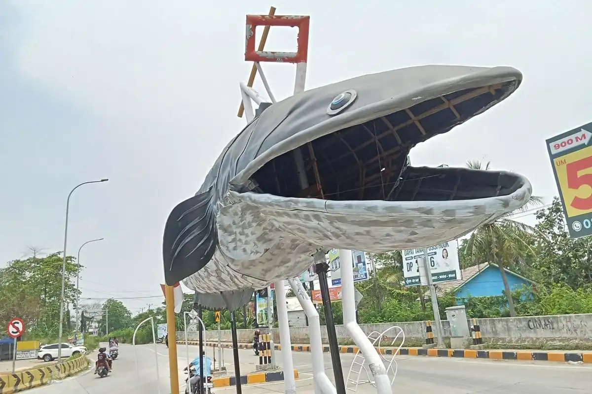 Tugu Ikan Gabus Bekasi Jadi Sorotan, Warganet Heboh Tebak Anggaran