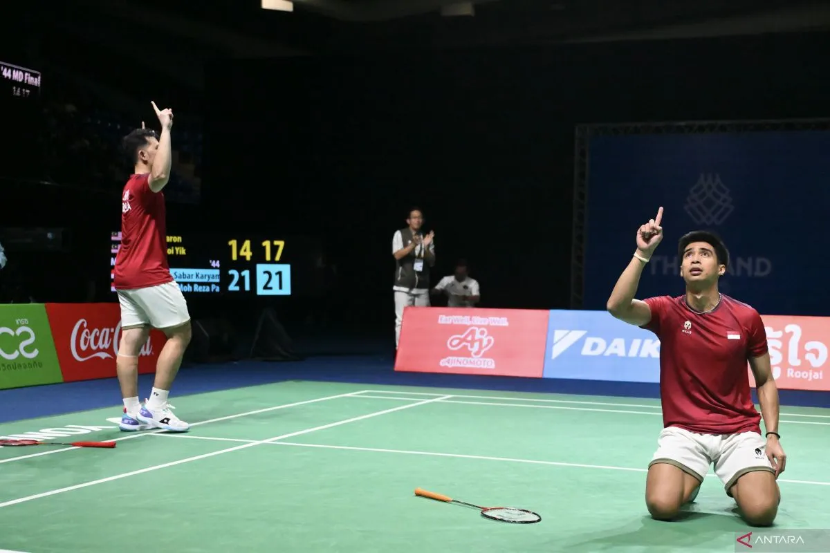 Dominasi Mutlak Sabar/Reza di Puncak Podium SEA Games 2025
