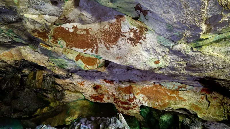 Dunia Terkejut Lukisan Gua Tertua Ternyata Ada di Pulau Muna Sulawesi