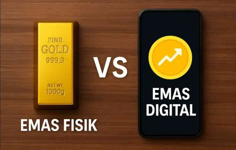 Jangan Salah Pilih! Bedah Plus-Minus Emas Fisik vs Digital Agar Investasimu Gak Boncos