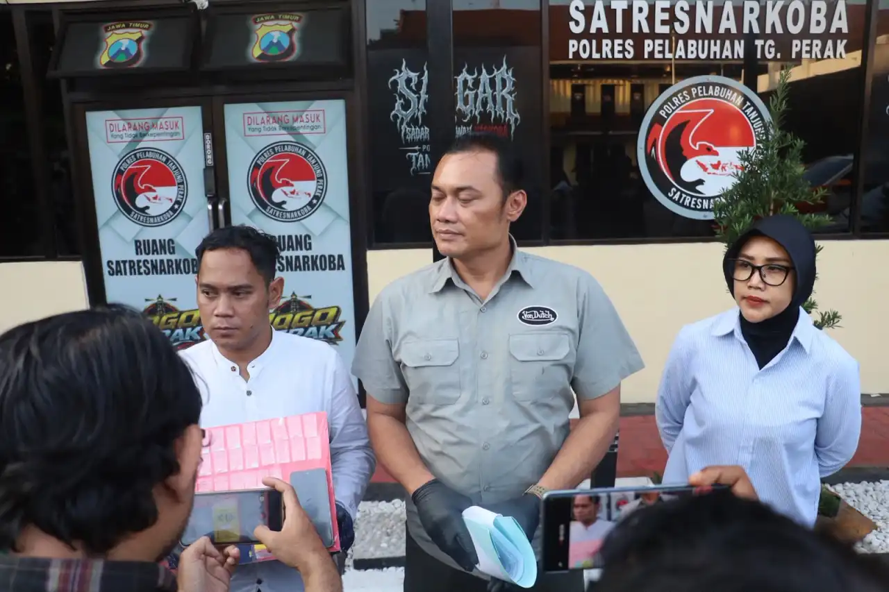 Polres Tanjung Perak Bongkar Peredaran 89,81 Gram Sabu, Pelaku Ternyata Residivis