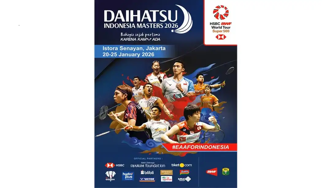 Pesta Rakyat di Istora Senayan Kembali Bergemuruh Lewat Indonesia Masters 2026