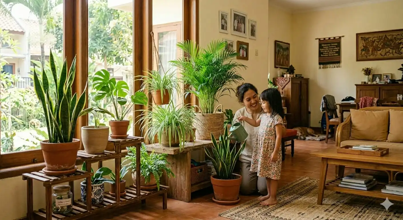 Bukan Sekadar Hiasan: Manfaat Tanaman untuk Rumah dan Keluarga