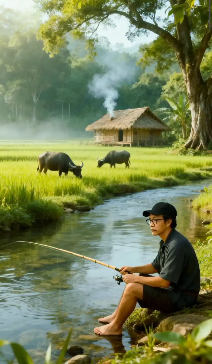 Memancing Bukan Sekedar Menangkap Ikan, tapi Menangkap Ketenangan