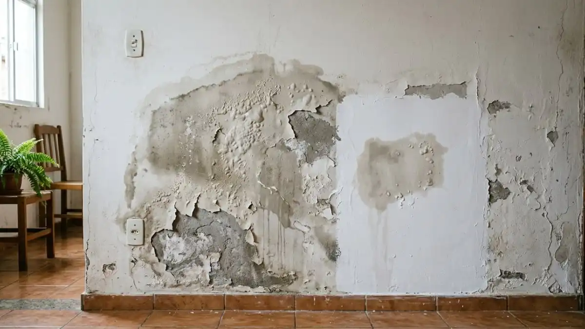 Mengapa Dinding Rumah Bisa Mengelupas Meski Tidak Terkena Air Hujan?