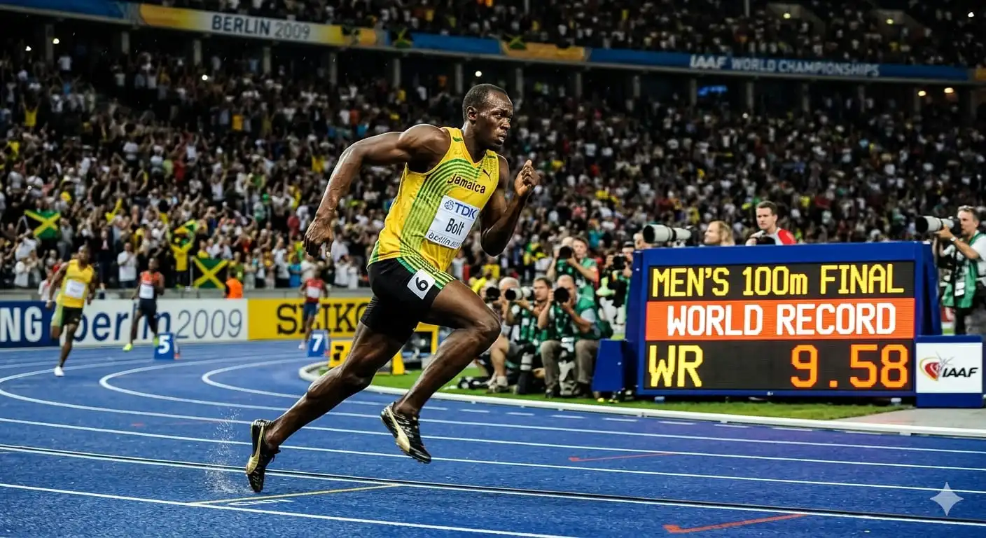Orang Tercepat di Dunia, 9,58 Detik yang Mengubah Sejarah