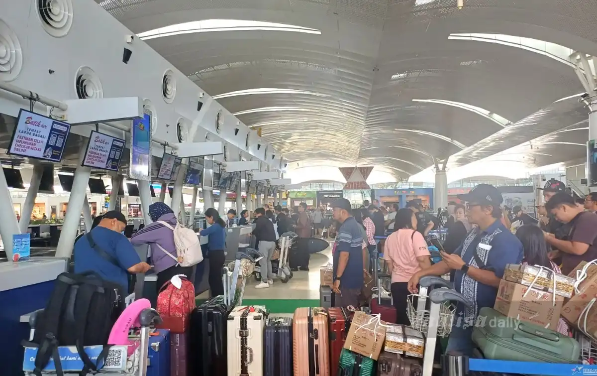 Musim Libur Sekolah, 376 Ribu Penumpang Padati Bandara Kualanamu