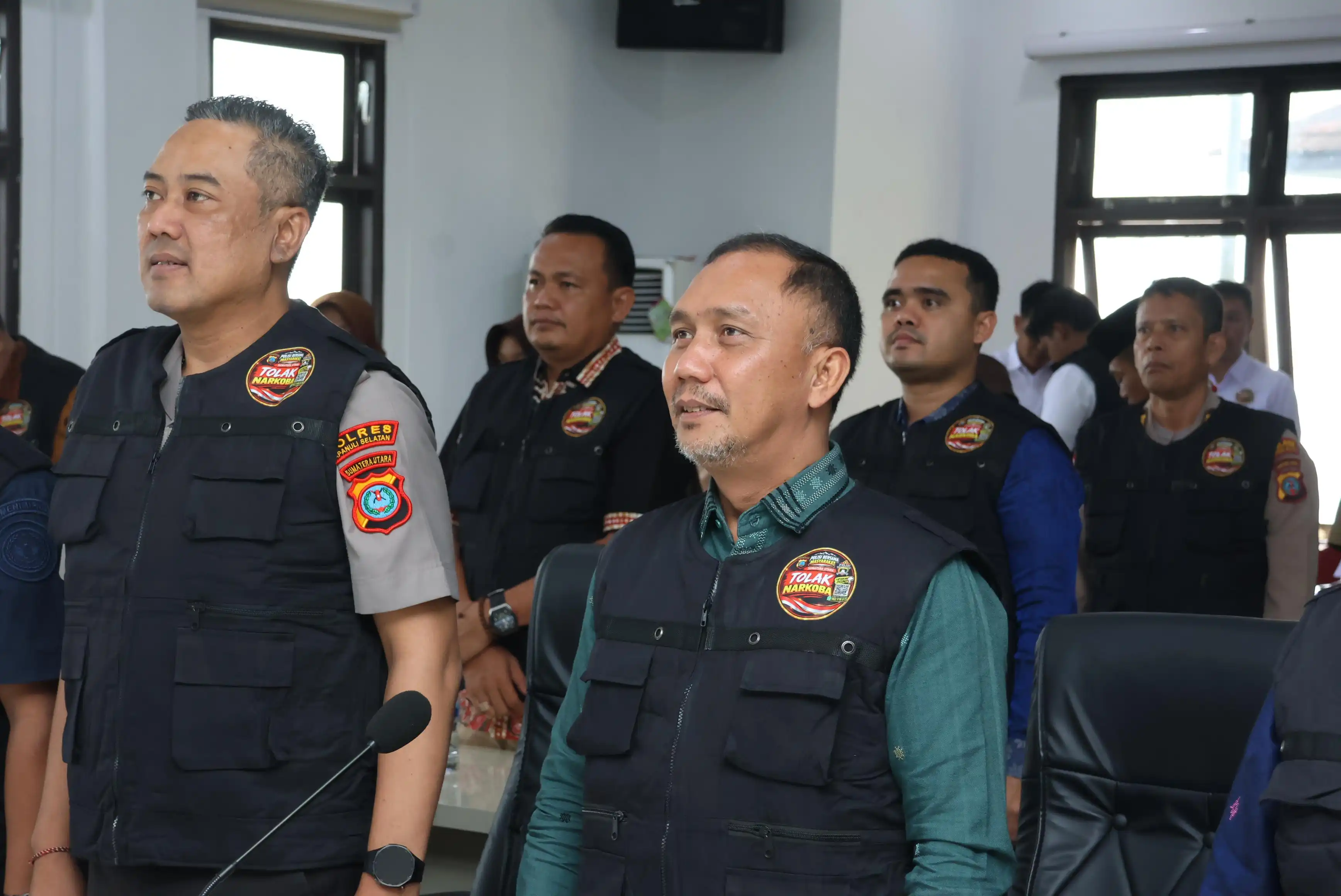 Sekda Tapsel Hadiri Deklarasi Tolak Narkoba, Gus Irawan Gaungkan Perang terhadap Narkoba, Judi Online dan Rentenir