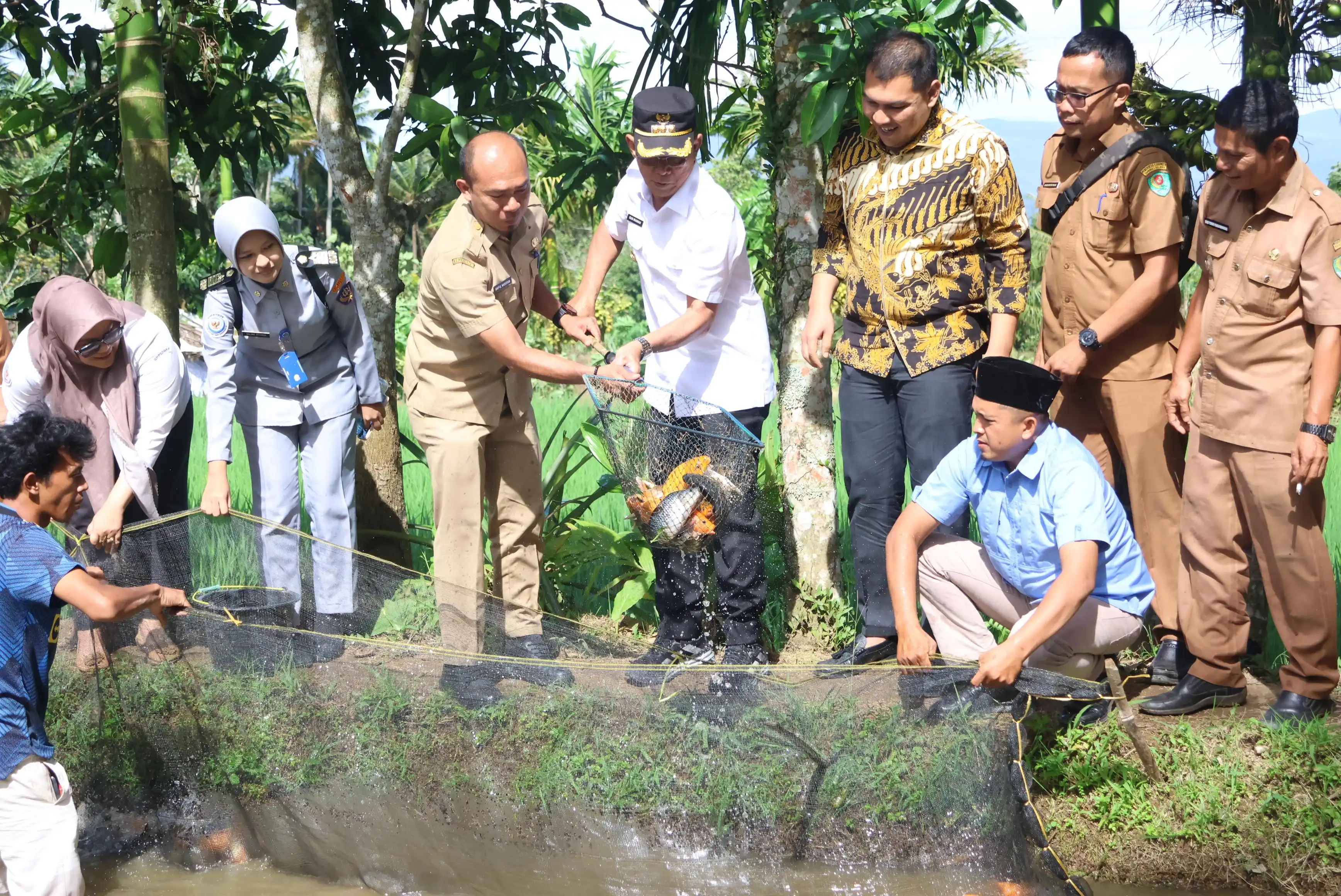 Seribu Kolam Angkola Barat Jadi Mesin Ekonomi Baru, Bupati Gus Irawan Dorong Budidaya Ikan Berkelanjutan
