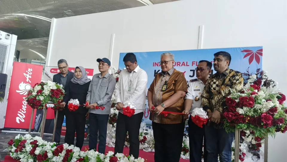 Gubsu Resmikan Penerbangan Wings Air Rute Kualanamu-Mandailing Natal Tiga Kali Seminggu