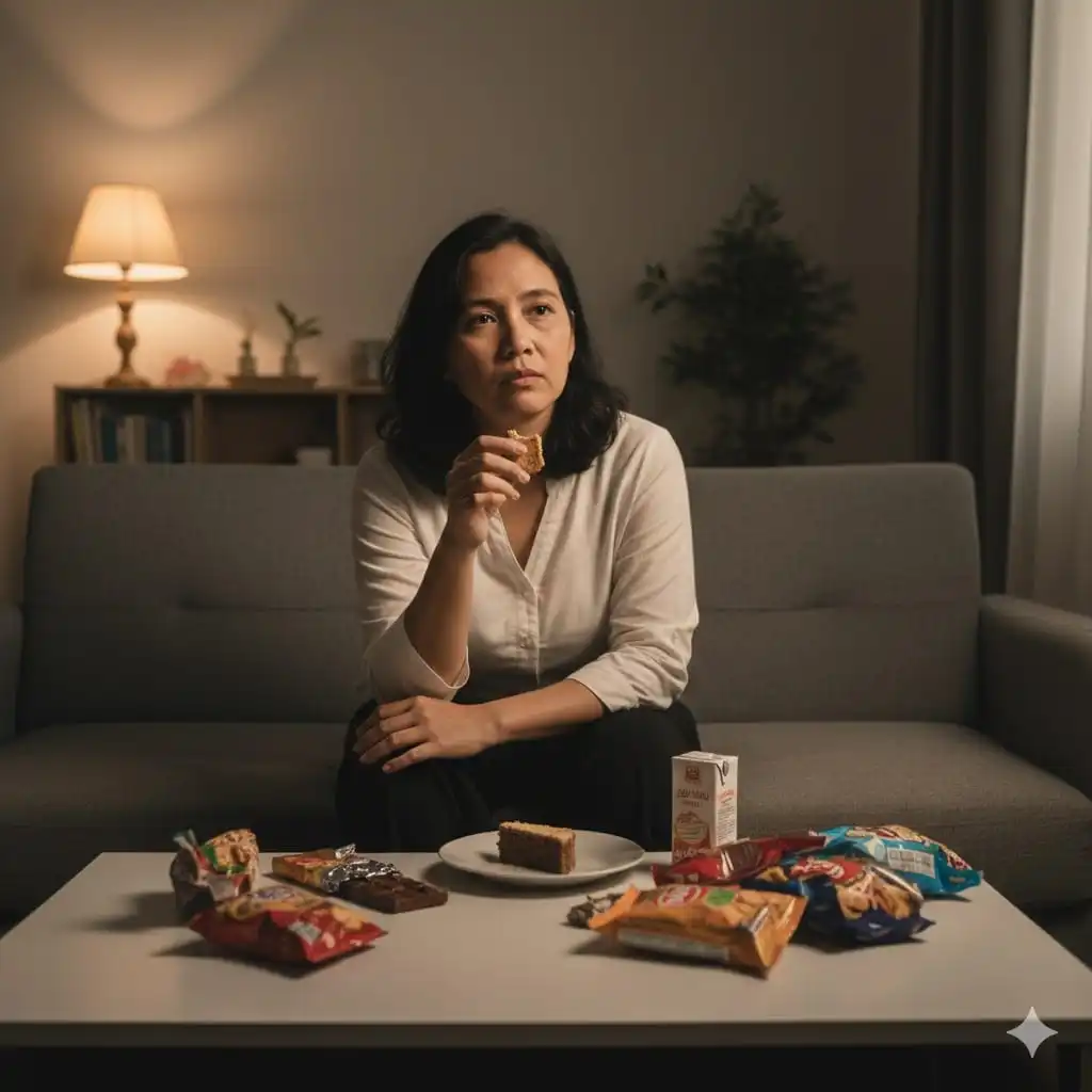 Kenapa Saat Stress ,Nafsu Makan Meningkat? 