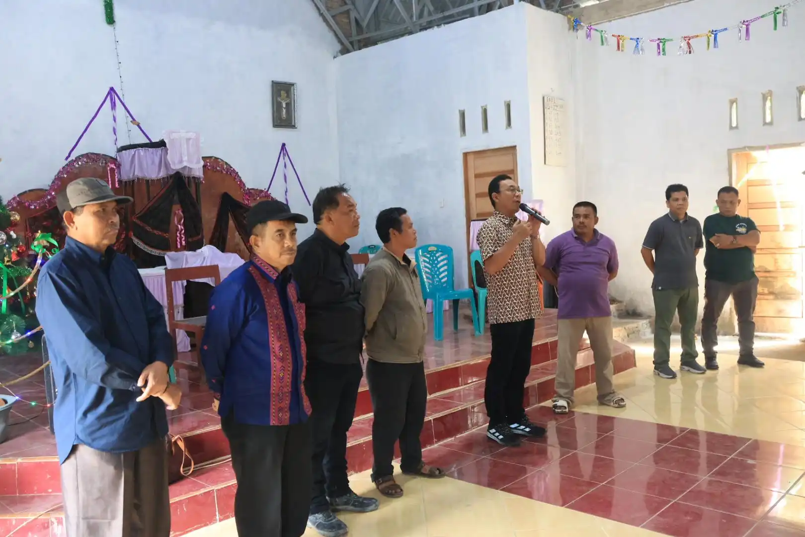 Bupati Gus Irawan Rayakan Natal Bersama Jemaat GKPA Batusatail, Ajak Doakan Tapsel Bangkit dari Bencana