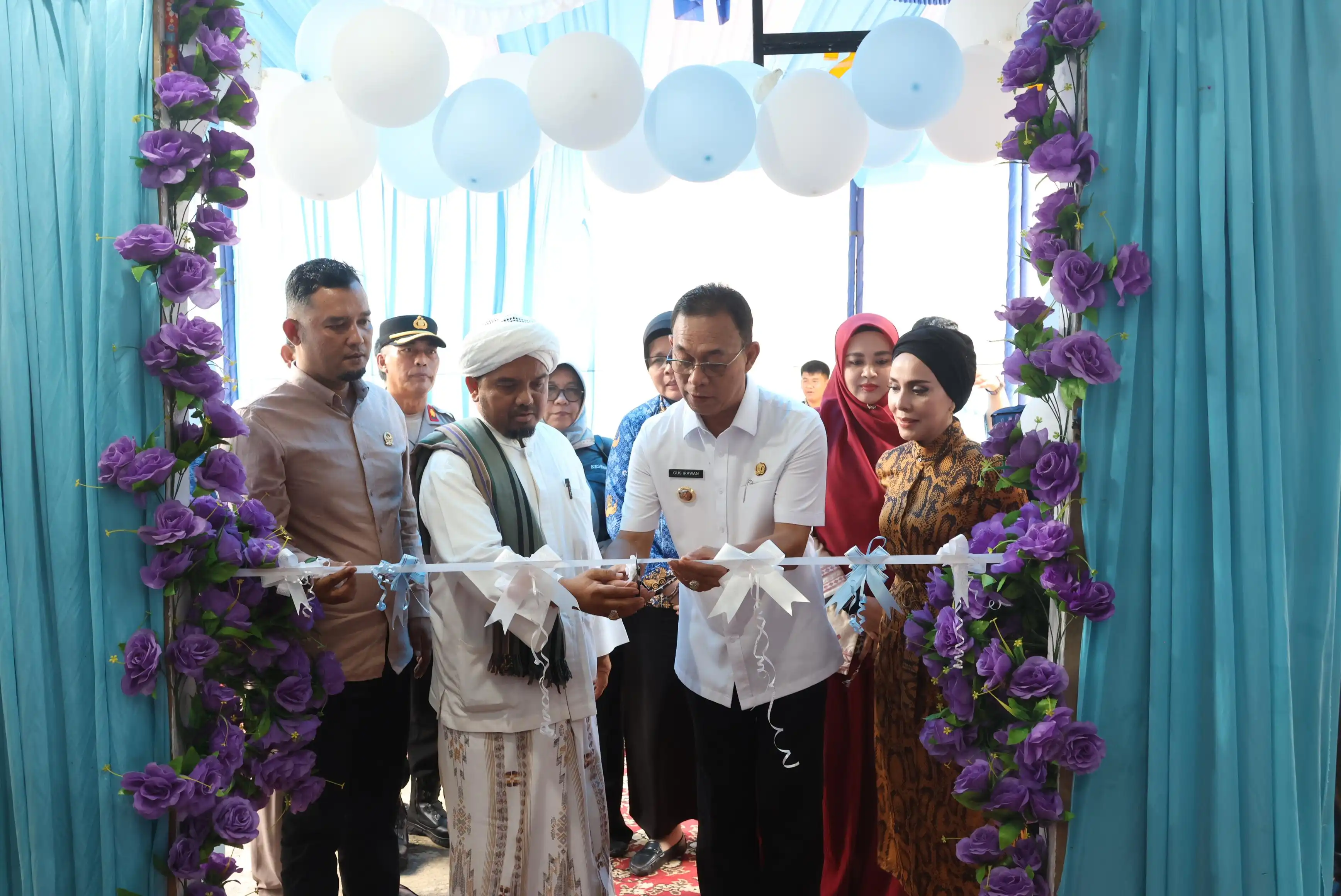 SPPG Bintuju Resmi Beroperasi, Bupati Tapsel: Program MBG Dorong Ekonomi Pascabencana