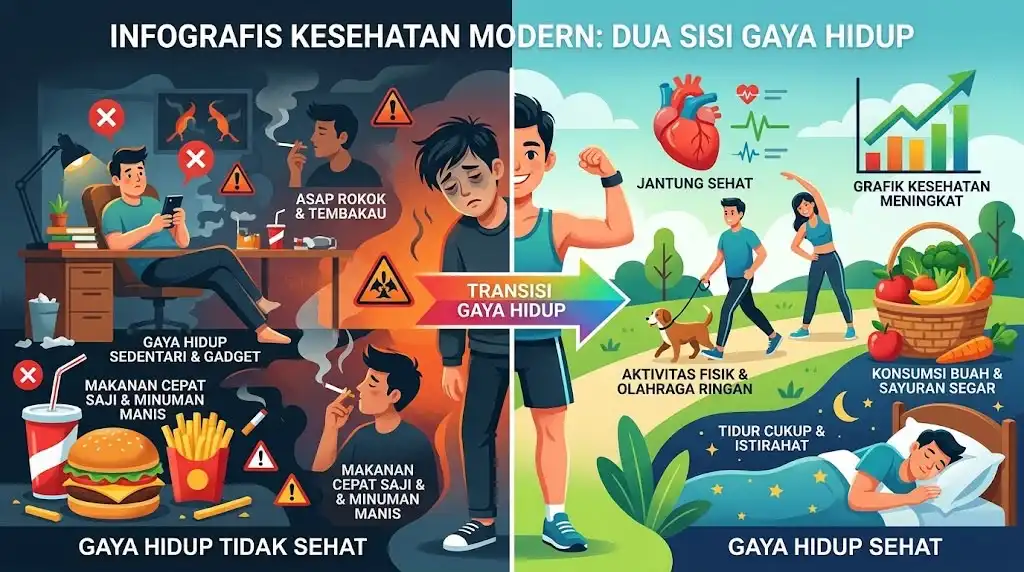 Penyakit Tidak Menular Semakin Meningkat, Apakah Gaya Hidup Kita Penyebabnya?