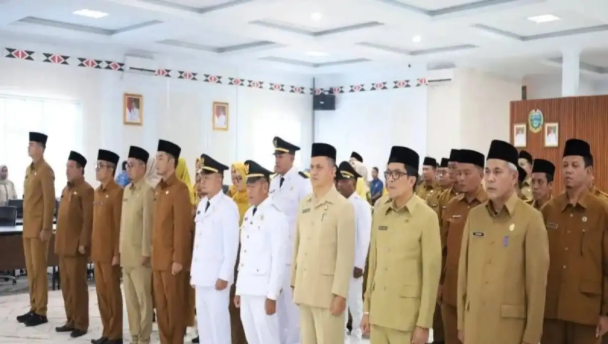 Bupati Saipullah Rotasi 59 Pejabat Madina, Minta ASN Jaga Integritas