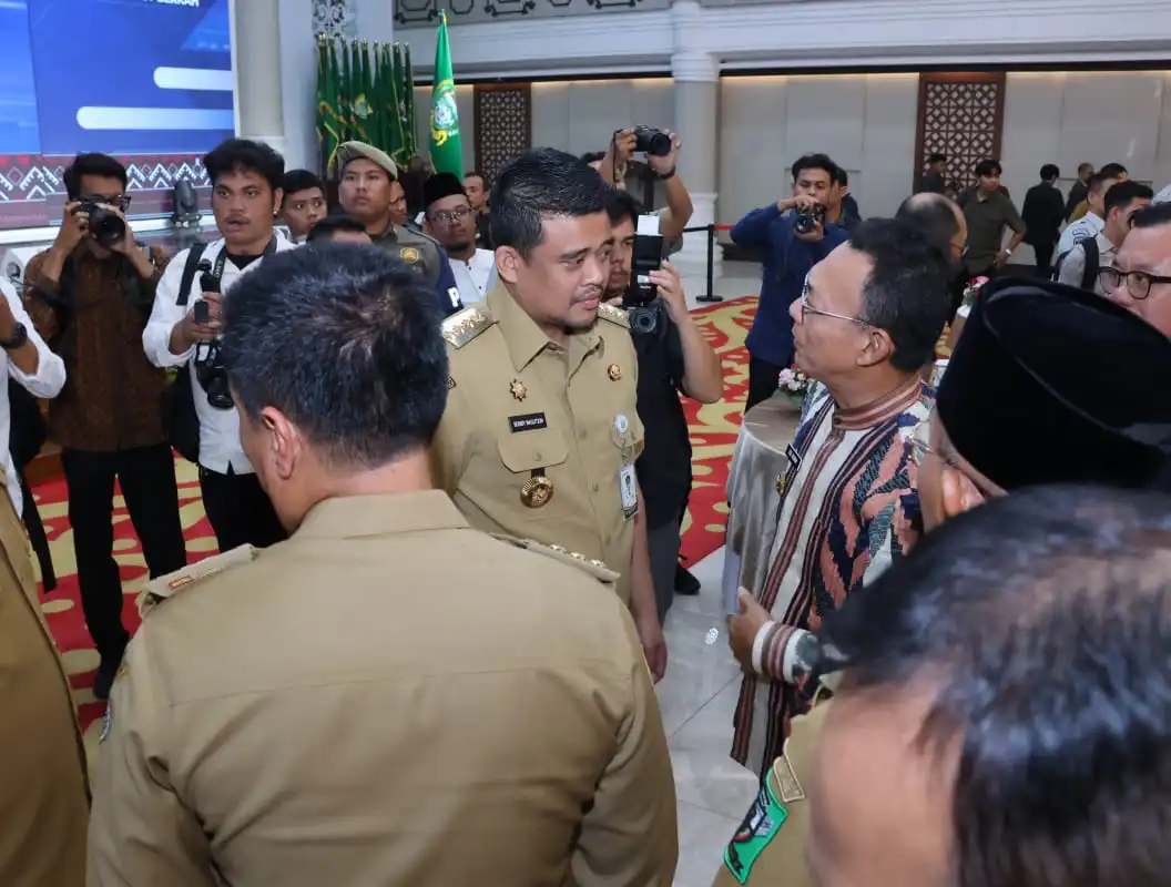 Bupati Gus Irawan Pasaribu Ikuti Rakor DBH Pajak, Tapsel Dapat Pagu PBBKB 2026 Rp11,174 Miliar