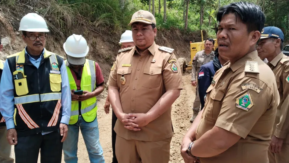 Jalan Perbatasan Samosir-Humbahas Mulai Dibangun, Anggaran Capai Rp27,6 Miliar