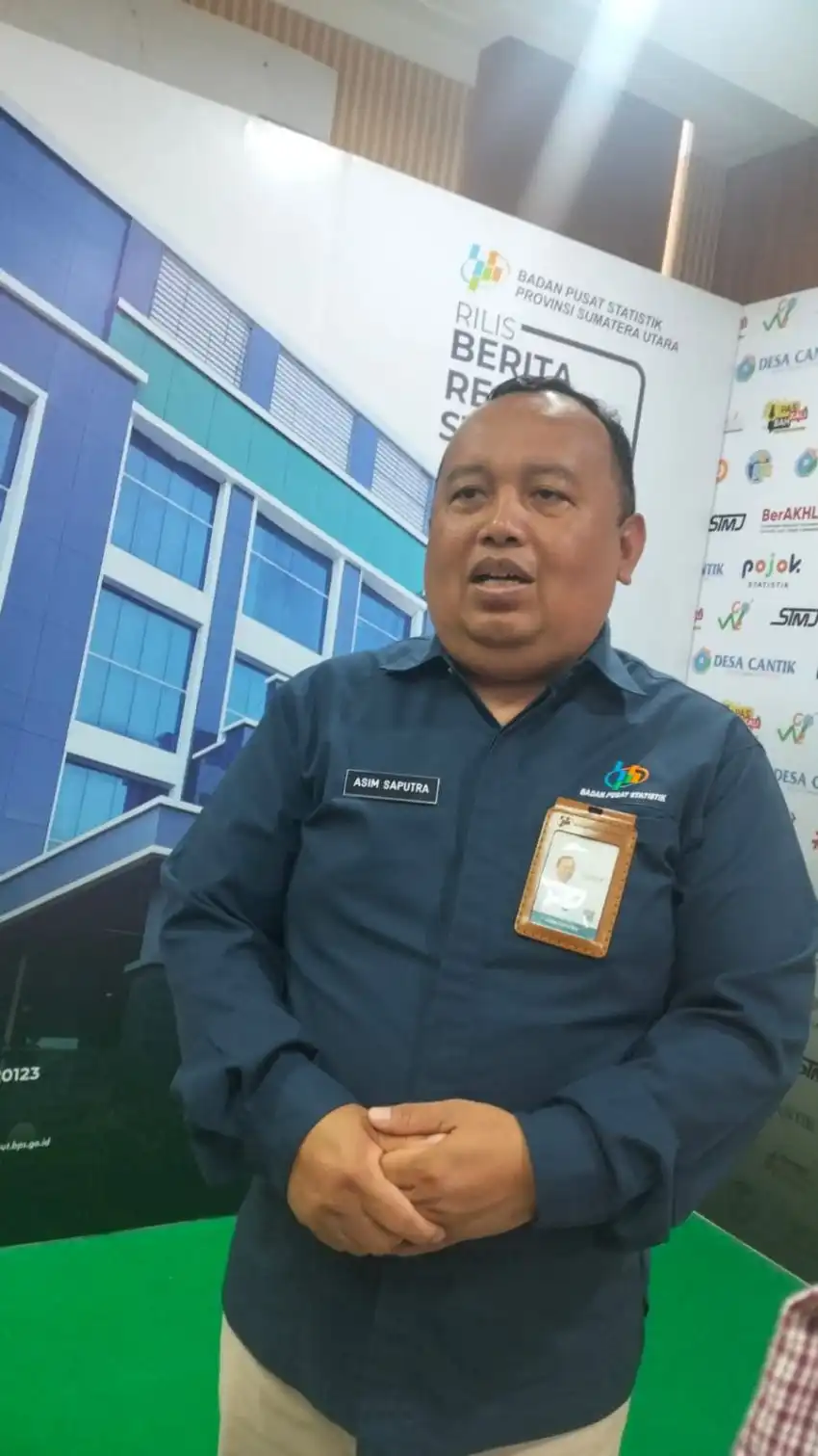 BPS: Angka Kemiskinan Sumatera Utara Turun Jadi 7,10 Persen pada Maret 2026