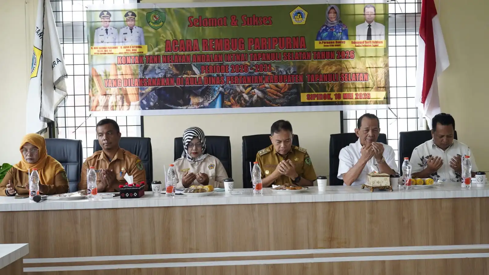 Tapsel Fokus Bangkitkan Pertanian, KTNA Resmi Gelar Rembug Paripurna 2026–2031