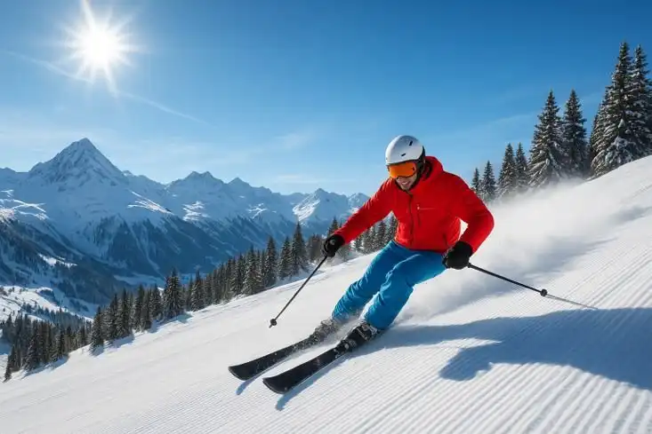 Antara Gaya dan Encok: Suka Duka Anak Tropis Nyobain Ski di Pegunungan