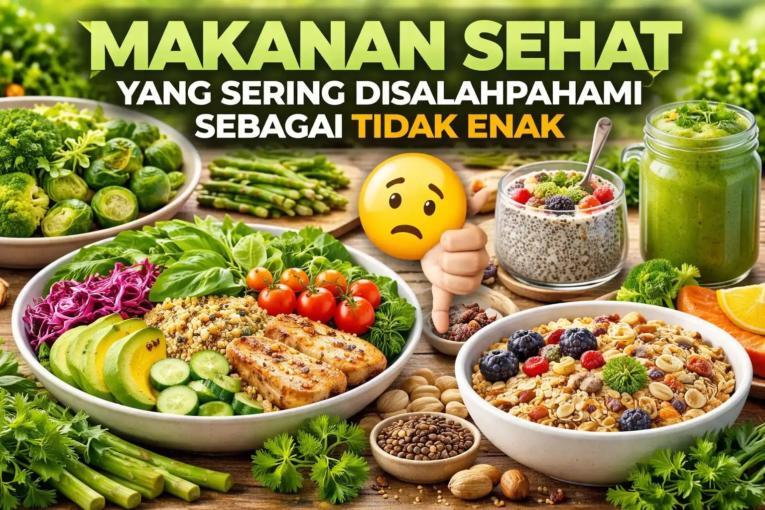 Makanan Sehat yang Sering Disalahpahami sebagai Tidak Enak, Padahal Kaya Nutrisi dan Lezat
