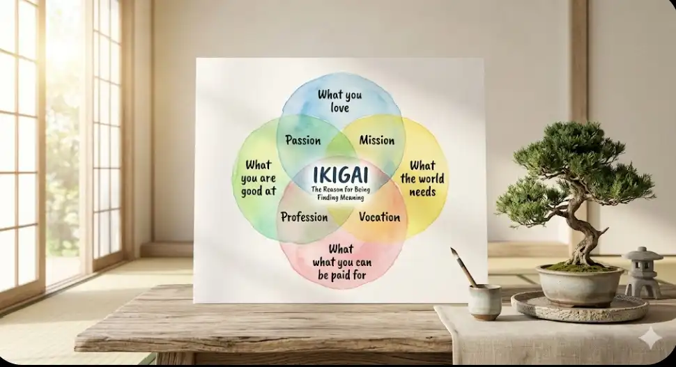 Ikigai,Rahasia Hidup Bahagia dan Berumur Panjang ala Orang Jepang