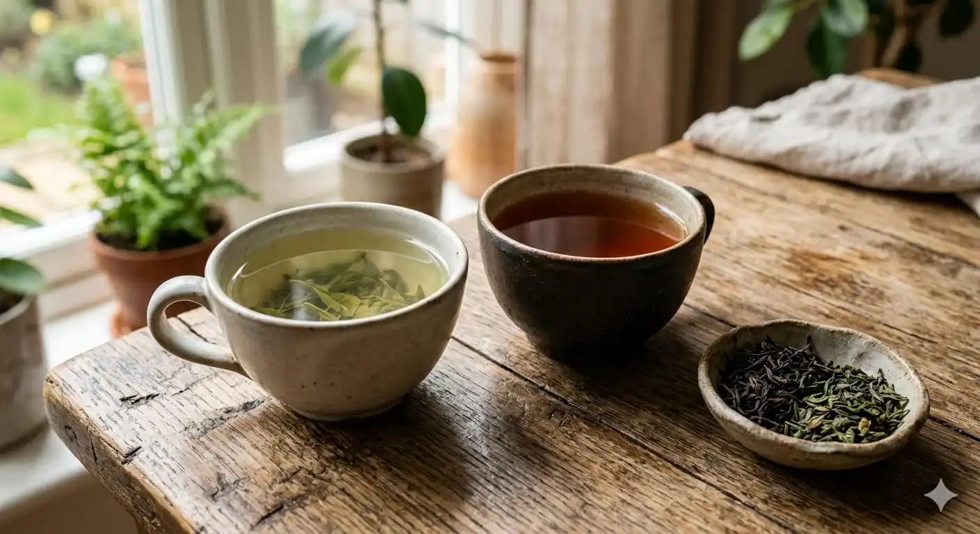 Teh Hijau vs Teh Hitam: Apa Perbedaannya dan Mana yang Lebih Sehat?