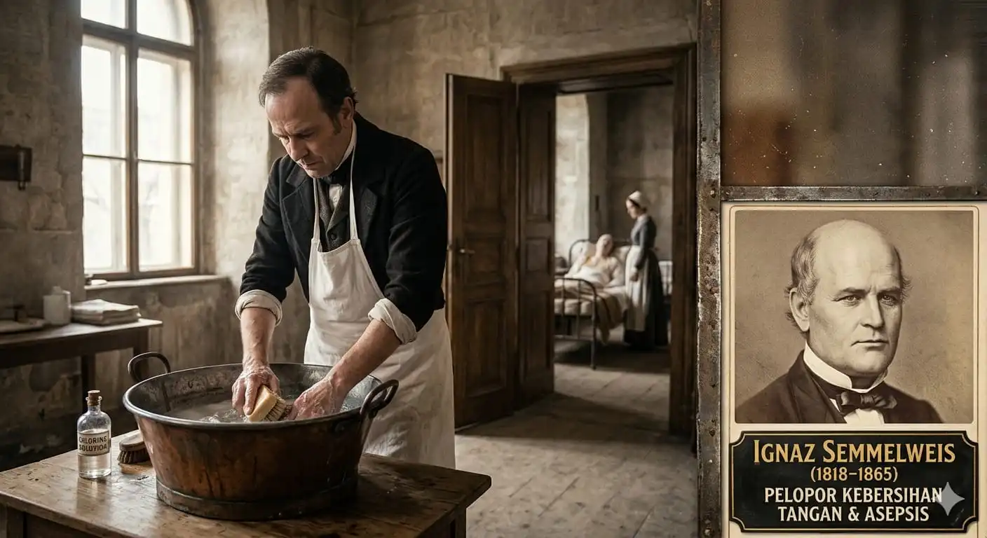 Ignaz Semmelweis, Ditertawakan karena Mengajarkan Cuci Tangan, Padahal Bisa Menyelamatkan Ribuan Nyawa