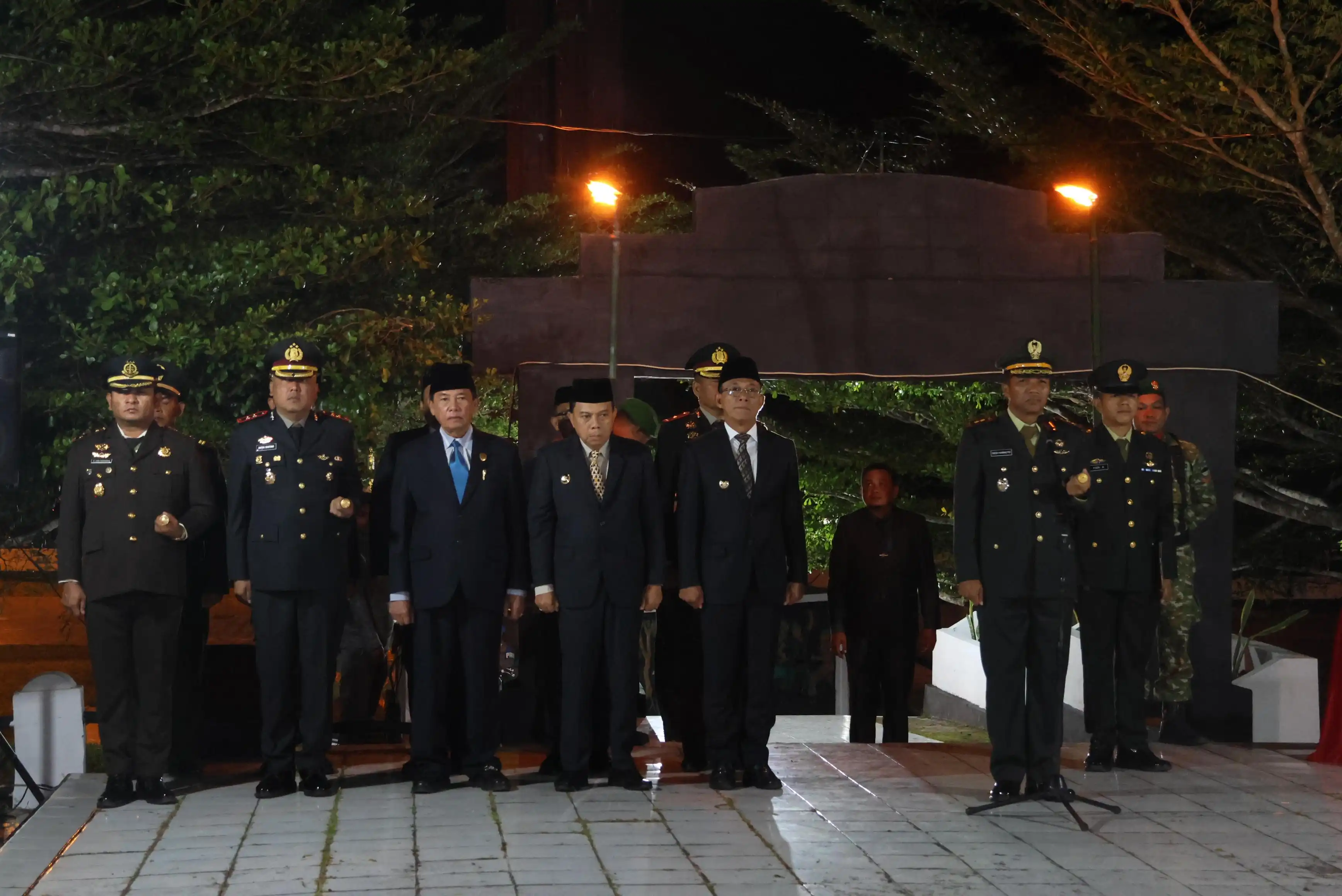AKRS HUT ke-81 Kemerdekaan RI di TMP Sipirok, Tapsel Heningkan Cipta Kenang Jasa Para Pahlawan