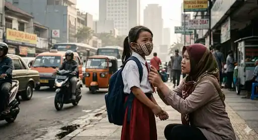 Asma pada Anak di Indonesia: Ancaman Nyata Polusi yang Sering Diabaikan