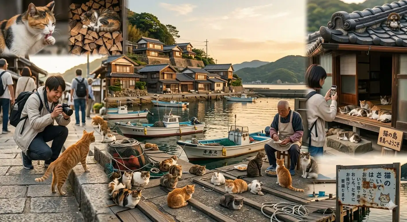 Wisata Unik di Pulau Kucing Jepang