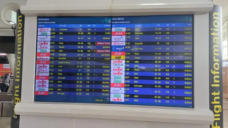 Kabut Asap Selimuti Sumut, 7 Penerbangan di Bandara Kualanamu Delay