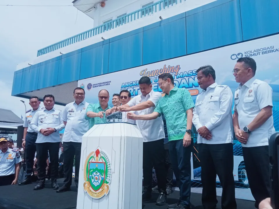 BRT Mebidang Resmi Diluncurkan, Medan-Binjai dan Medan-Lubukpakam Kini Terhubung Transportasi Massal
