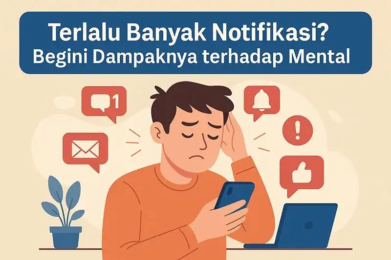 Efek Terlalu Banyak Informasi terhadap Kesehatan Mental