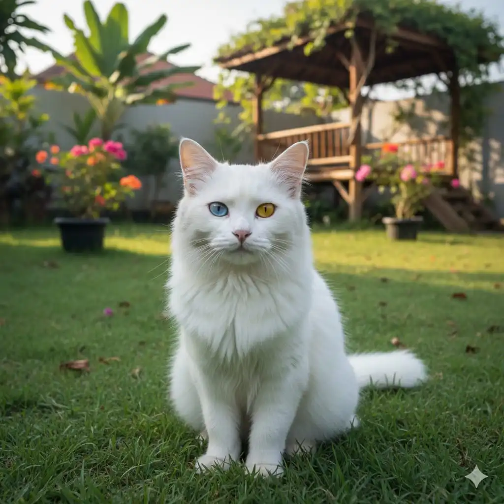 Kucing Mata Belang: Odd eyed cat yang cantik dan unik