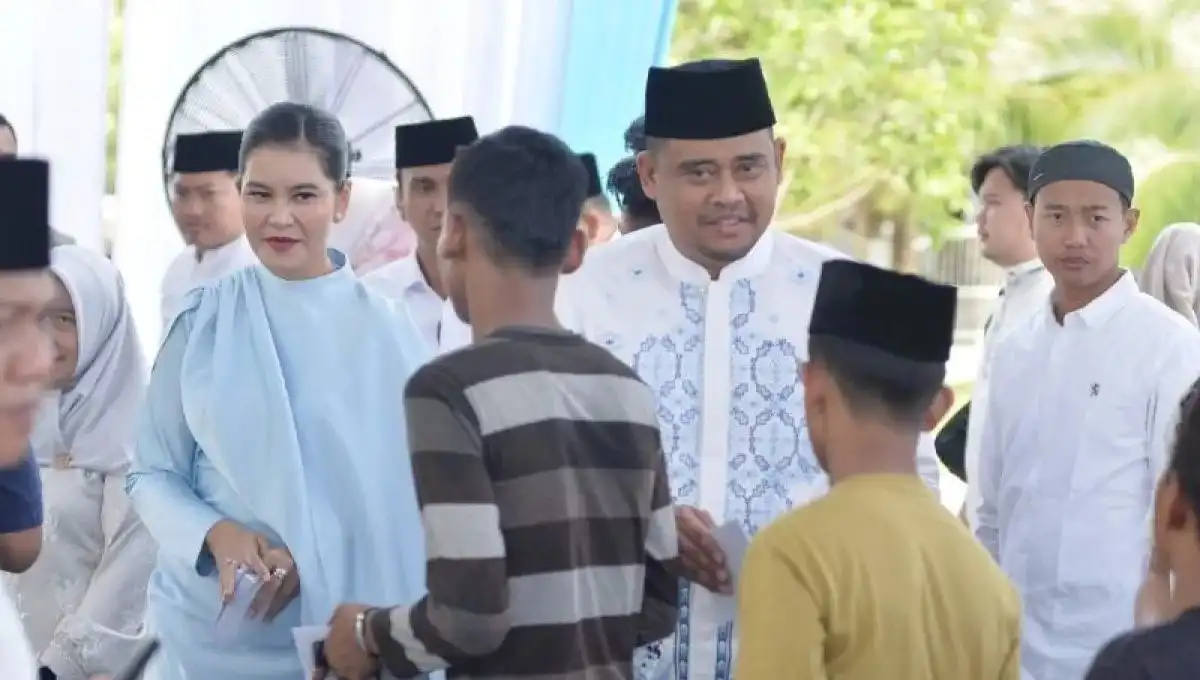 Open House Idul Fitri 1447 H, Bobby Nasution Sambut Ribuan Warga di Rumah Dinas Gubernur Sumut