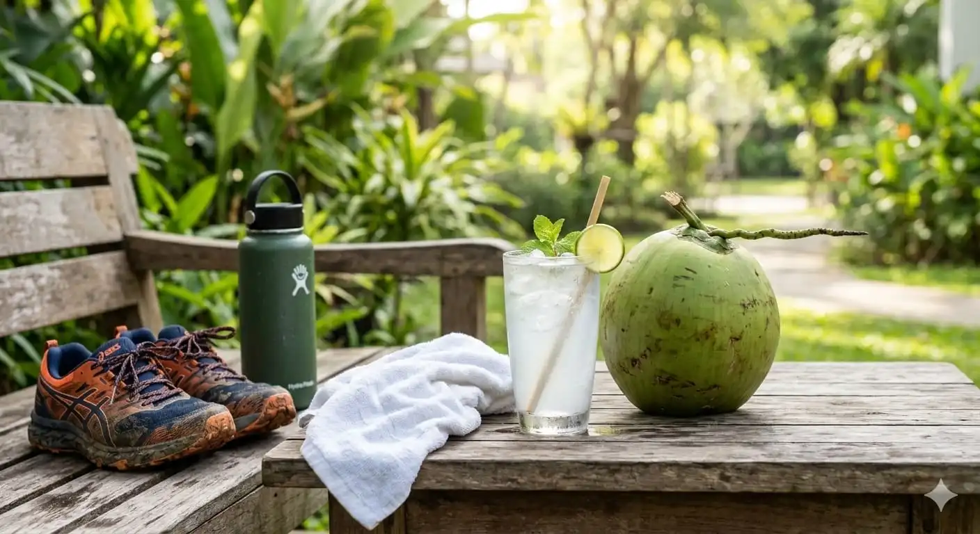 Benarkah Air Kelapa Bisa Mengganti Cairan Tubuh Setelah Olahraga?